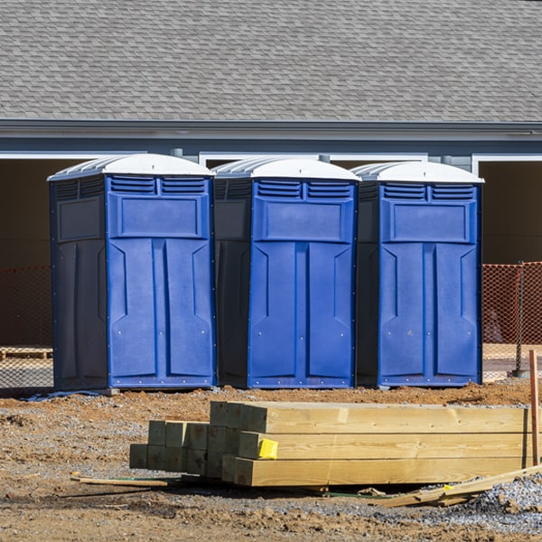 are there any restrictions on what items can be disposed of in the porta potties in Empire OH